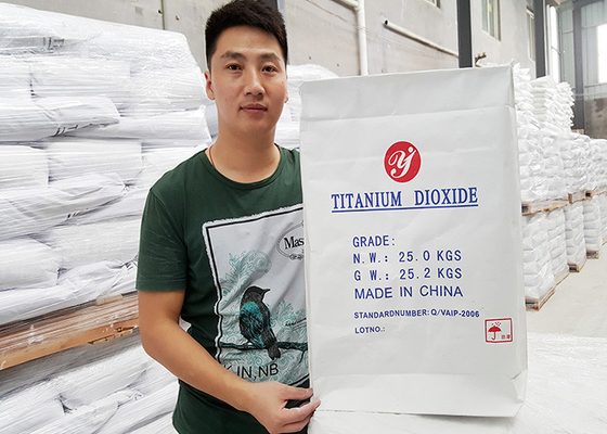 Υψηλό Rutile διάρκειας ανθεκτικό στη θερμότητα διοξείδιο τιτανίου για τα διακοσμητικά χρώματα